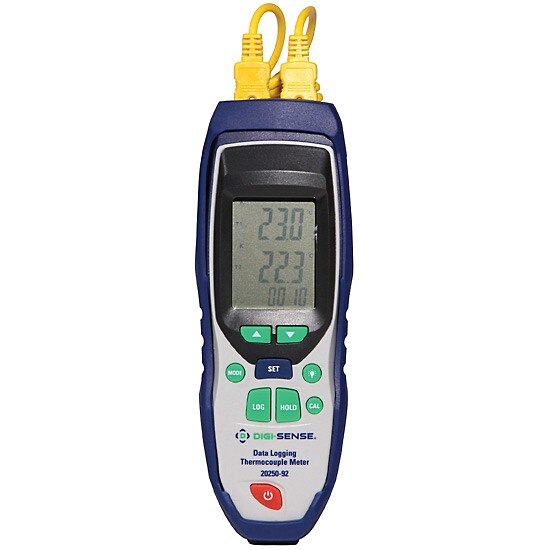 20250-92 | Digi-Sense Dual-Input Data Logging Thermocouple